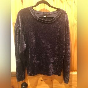 Free People Milan Layering Top in Dark Grey Size S